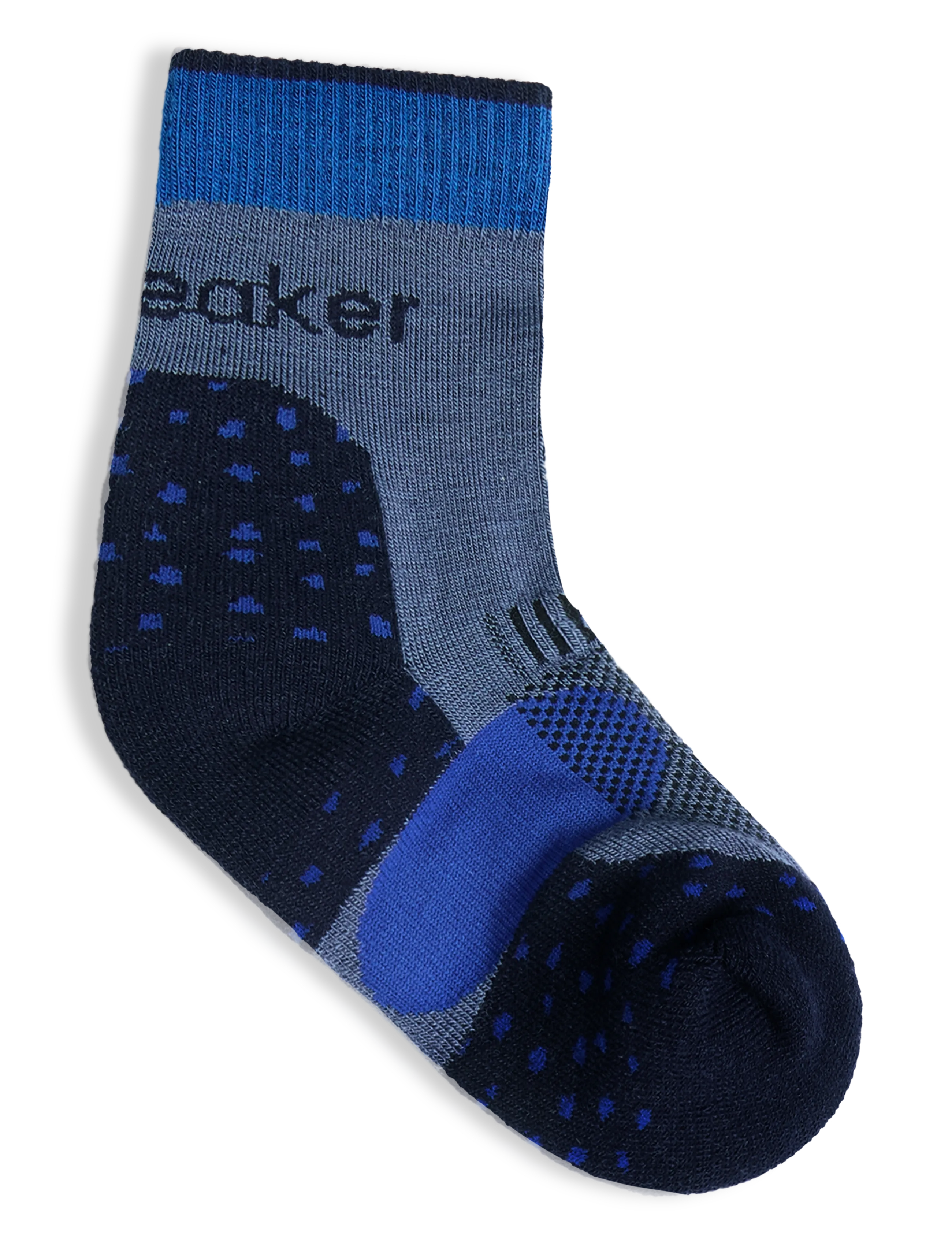 Icebreaker - Kids Merino Hike+ Light Crew - strümpfe - dawn/midnight navy/lazuri - 1
