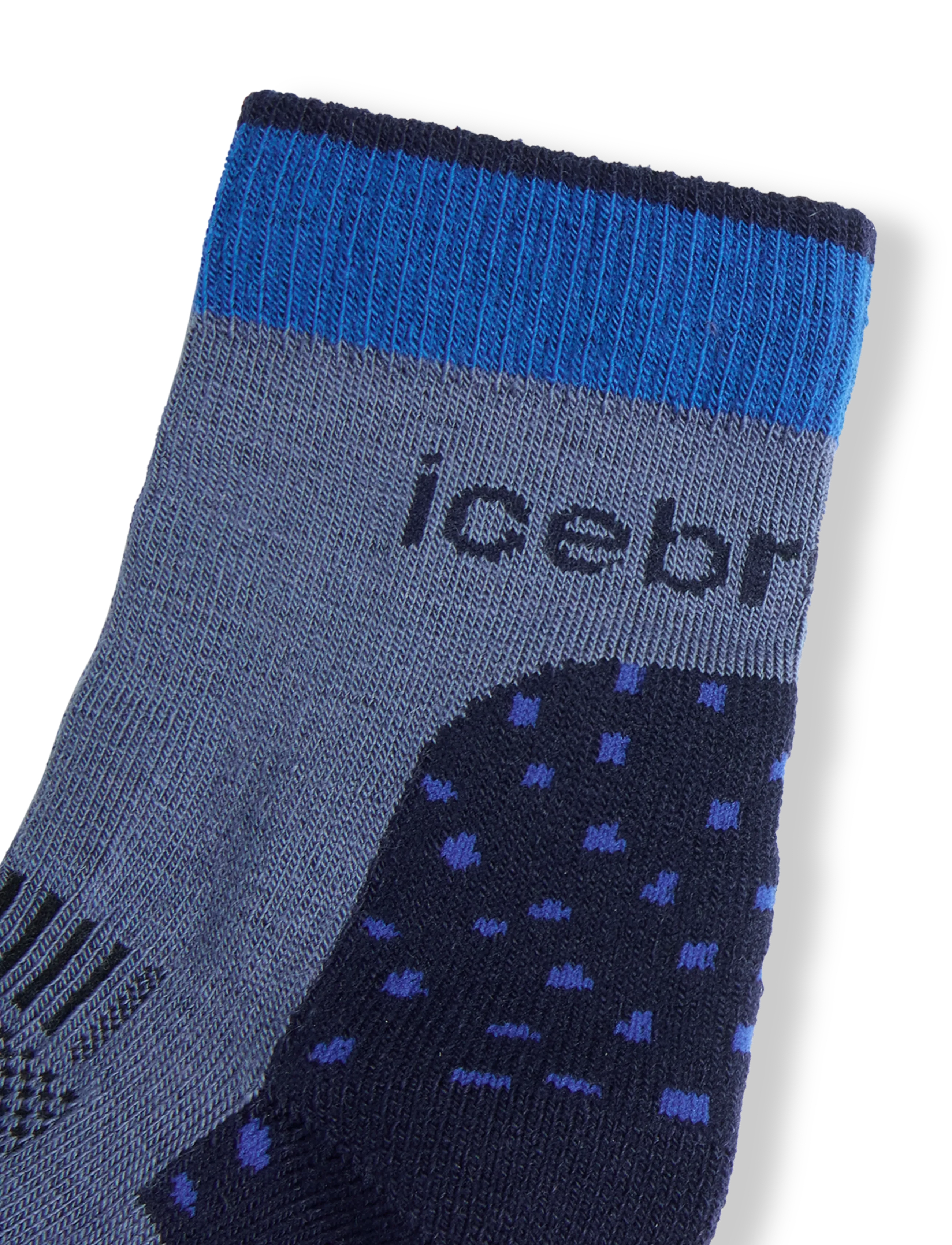 Icebreaker - Kids Merino Hike+ Light Crew - strümpfe - dawn/midnight navy/lazuri - 2