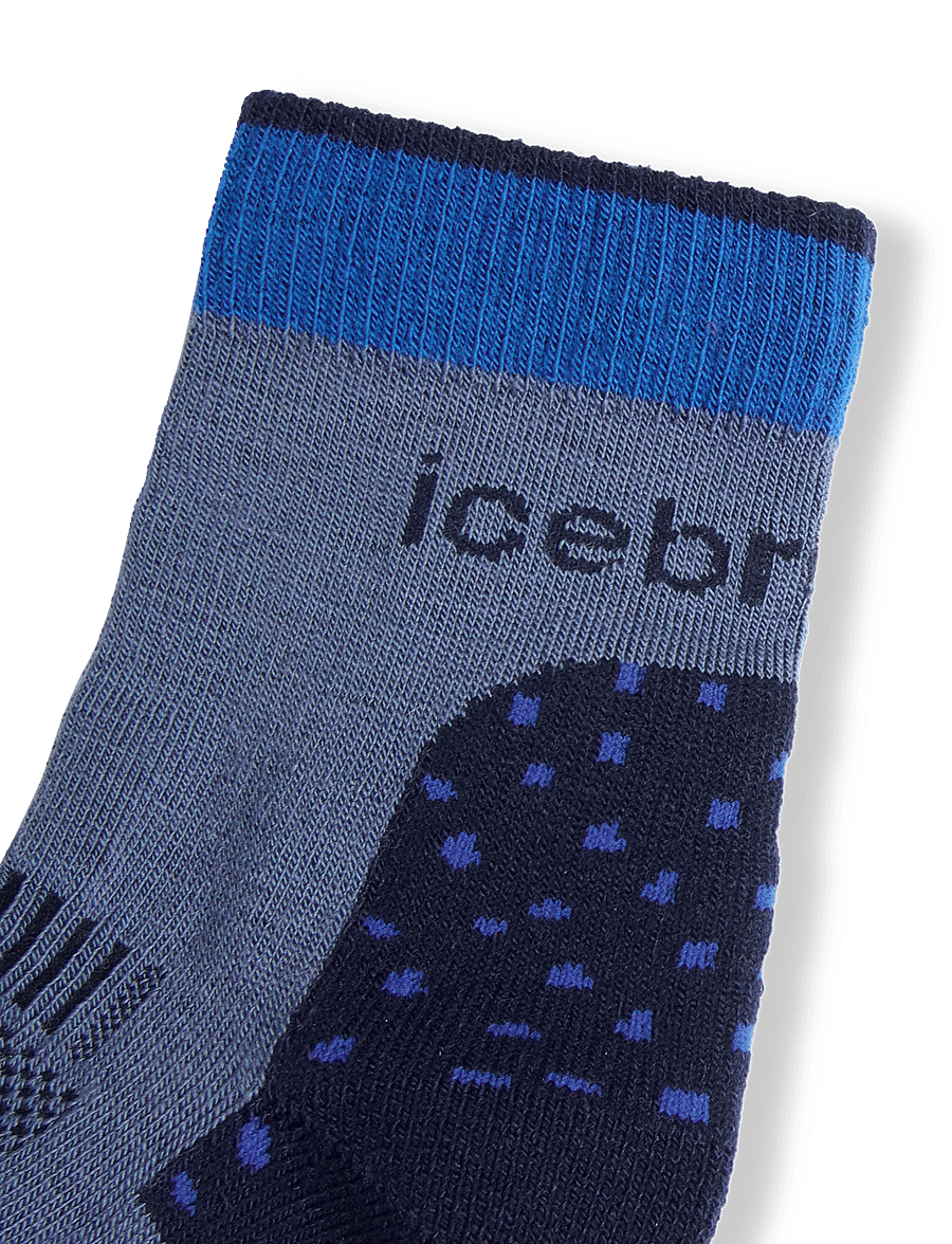 Icebreaker - Kids Merino Hike+ Light Crew - strümpfe - dawn/midnight navy/lazuri - 2
