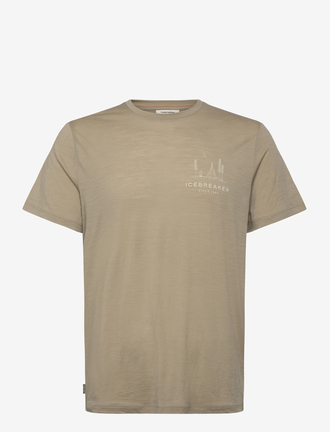 Icebreaker - M Mer 150 Tech Lite SS Tee Peaceful Pass - t-shirts - flagstone - 0
