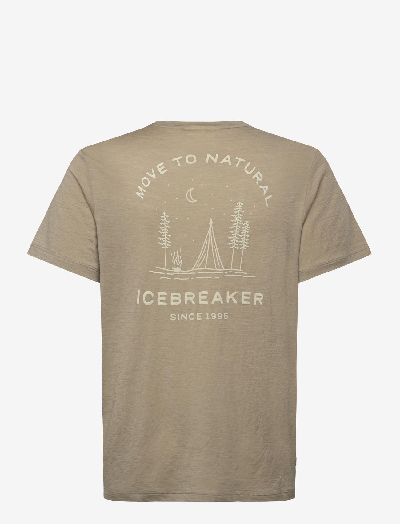 Icebreaker - M Mer 150 Tech Lite SS Tee Peaceful Pass - t-shirts - flagstone - 1
