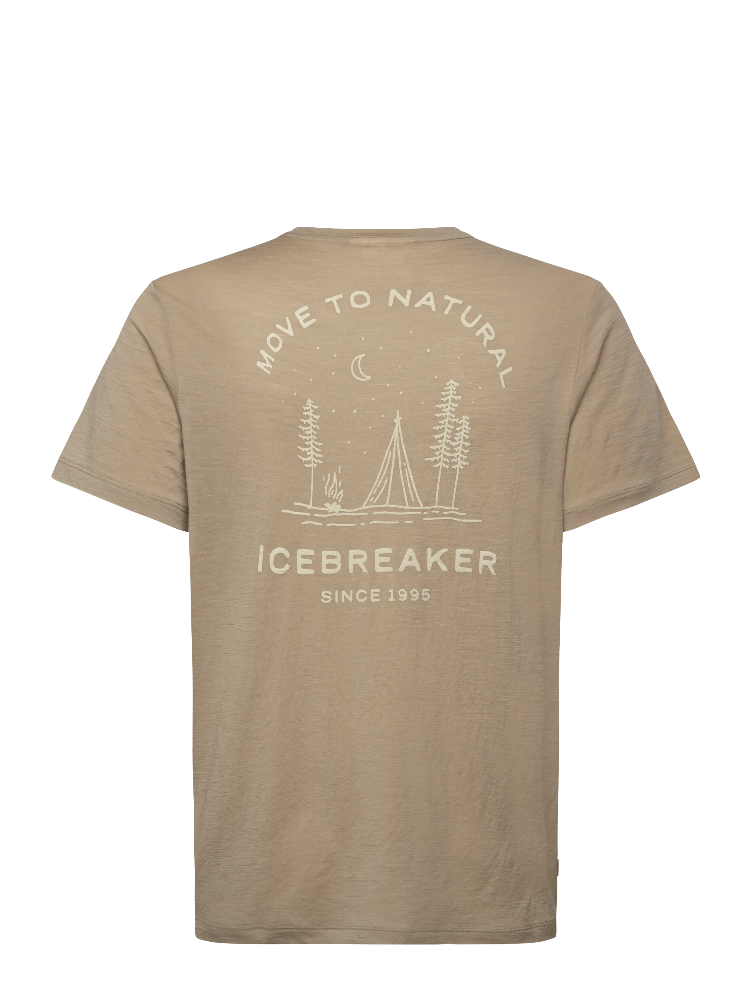 Icebreaker - M Mer 150 Tech Lite SS Tee Peaceful Pass - tops & t-shirts - flagstone - 1