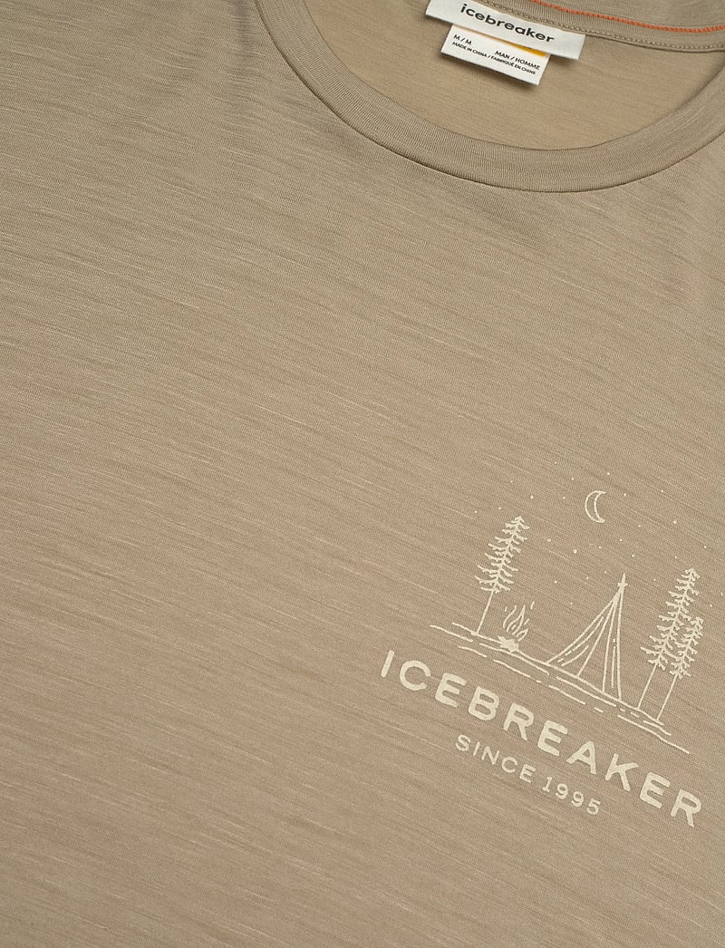 Icebreaker - M Mer 150 Tech Lite SS Tee Peaceful Pass - t-shirts - flagstone - 2