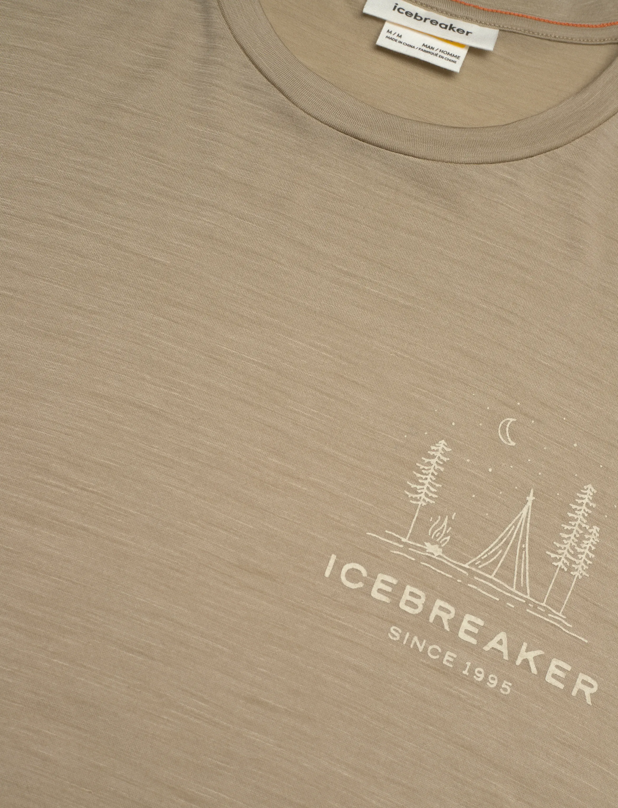 Icebreaker - M Mer 150 Tech Lite SS Tee Peaceful Pass - tops & t-shirts - flagstone - 2