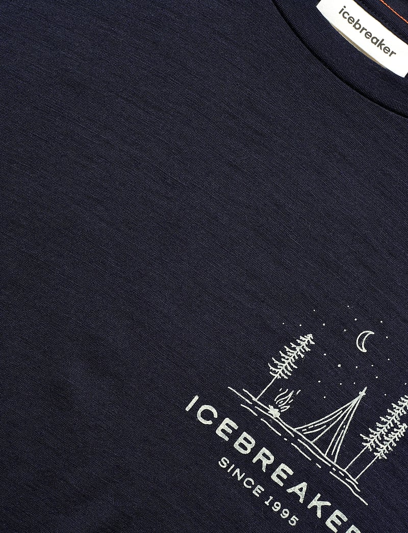 Icebreaker - M Mer 150 Tech Lite SS Tee Peaceful Pass - t-shirts - midnight navy - 2