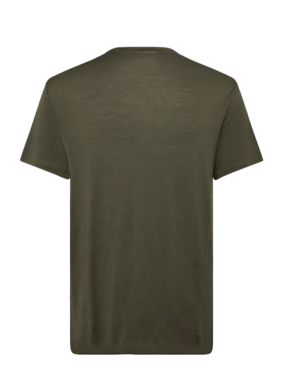 Icebreaker - Men Merino 150 Tech Lite SS Tee Bear Catch - oberteile & t-shirts - dk loden - 1