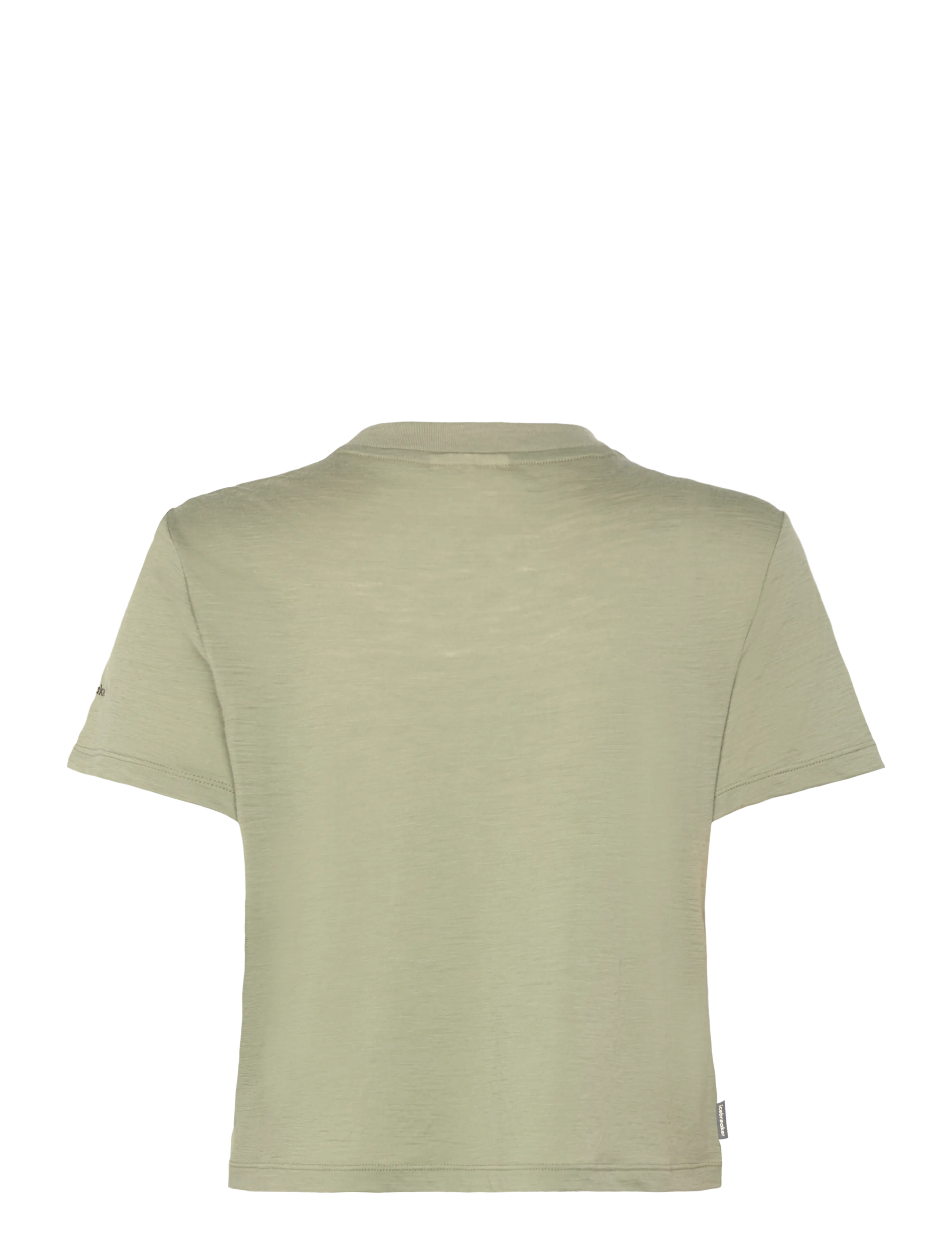 Icebreaker - W Mer 150 Tech Lite SS Crop T Seed Stor - crop-tops - lichen - 1
