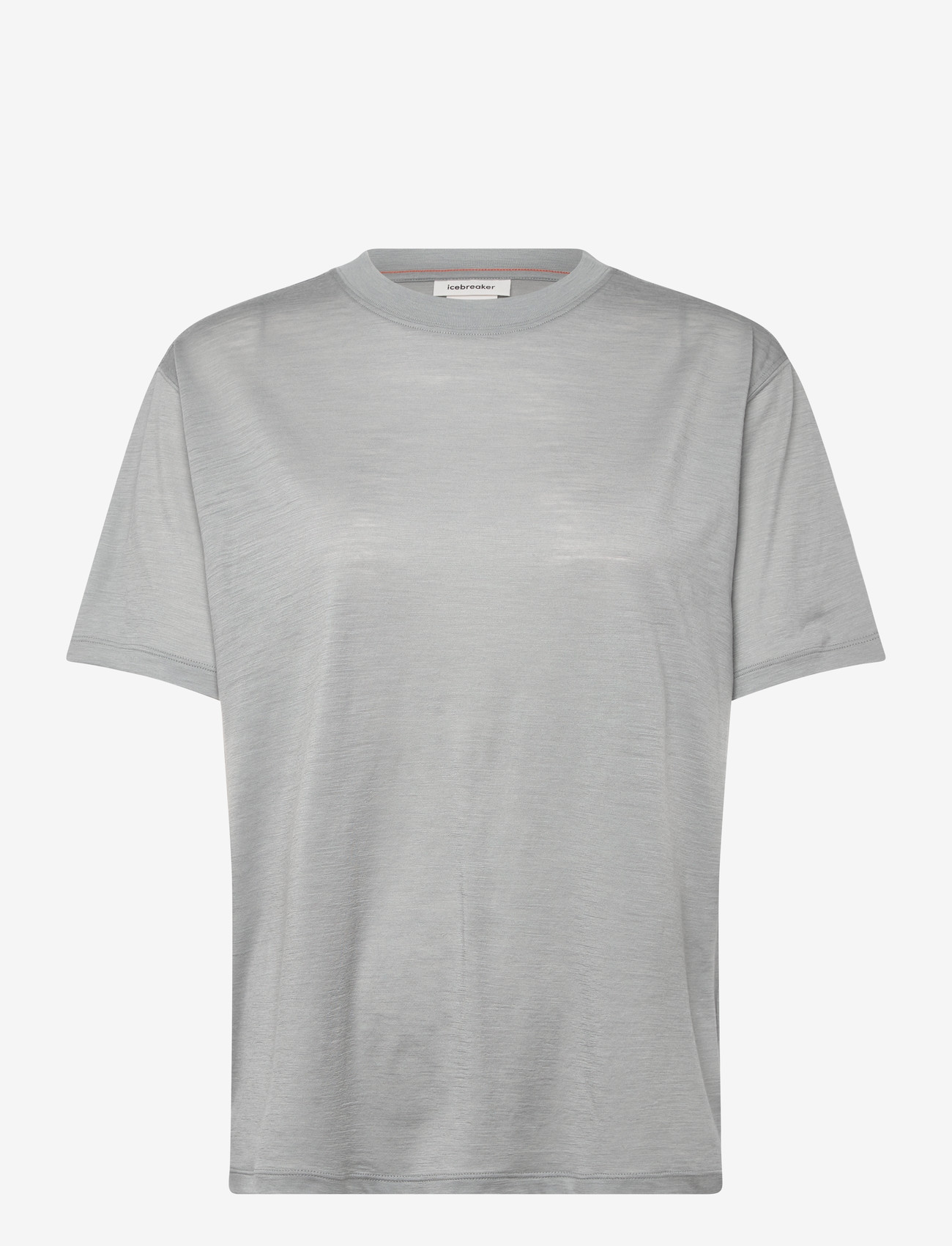 Icebreaker - W Mer 150 Tech Lite SS Relaxed Tee - t-shirts - proto grey - 0