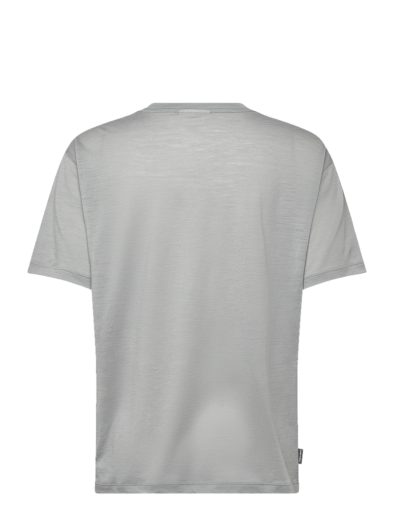Icebreaker - W Mer 150 Tech Lite SS Relaxed Tee - t-shirts - proto grey - 1