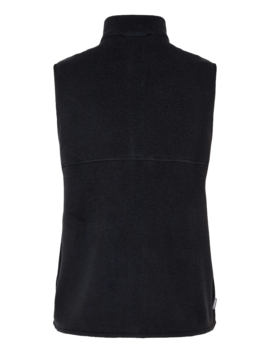 Icebreaker - W Mer 800 RealFleece Clas Pile Vest - Õueriided - black - 1