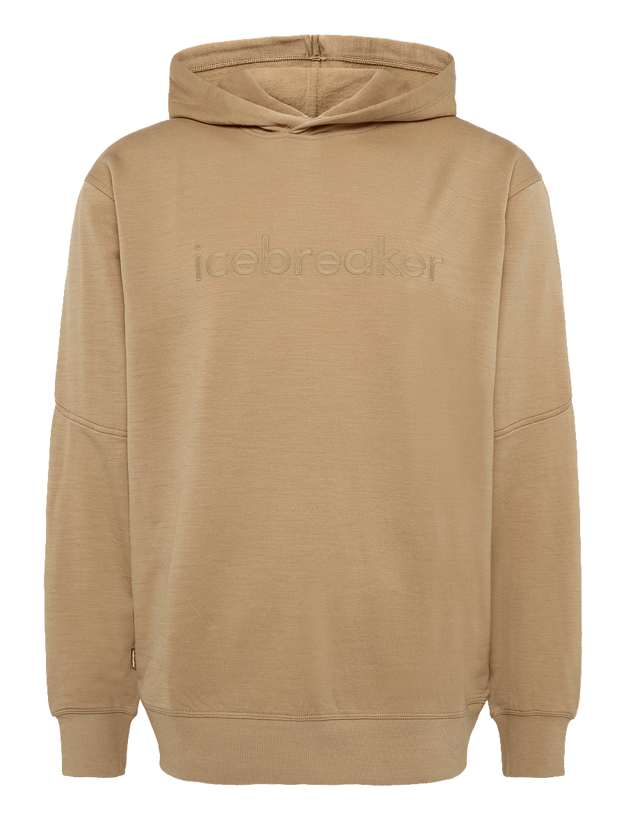 Icebreaker - M Mer 360 RealFleece Elemental LS Hood - kapuutsiga dressipluusid - cumin - 0