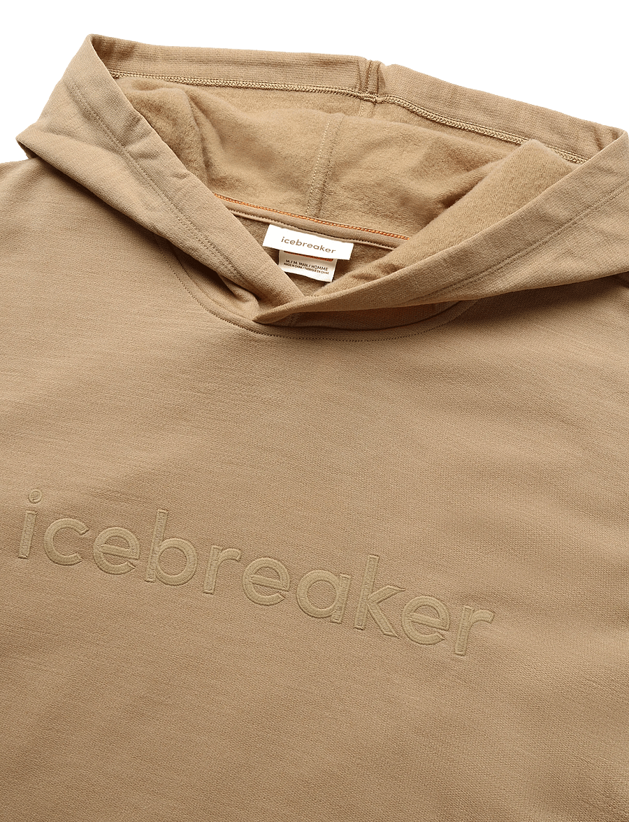 Icebreaker - M Mer 360 RealFleece Elemental LS Hood - kapuutsiga dressipluusid - cumin - 2