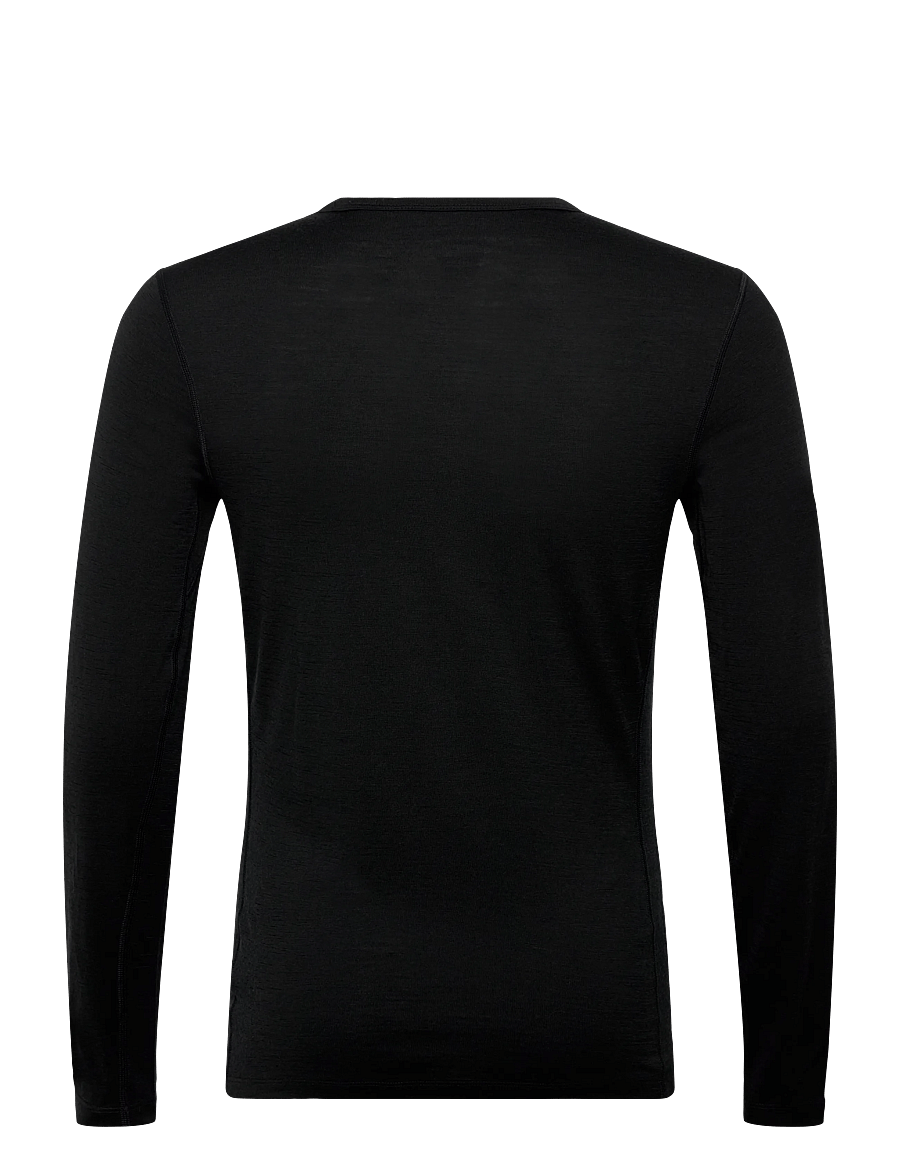 Icebreaker - Men Mer 200 Oasis LS Crewe Rising Light - Överdelar - black - 1