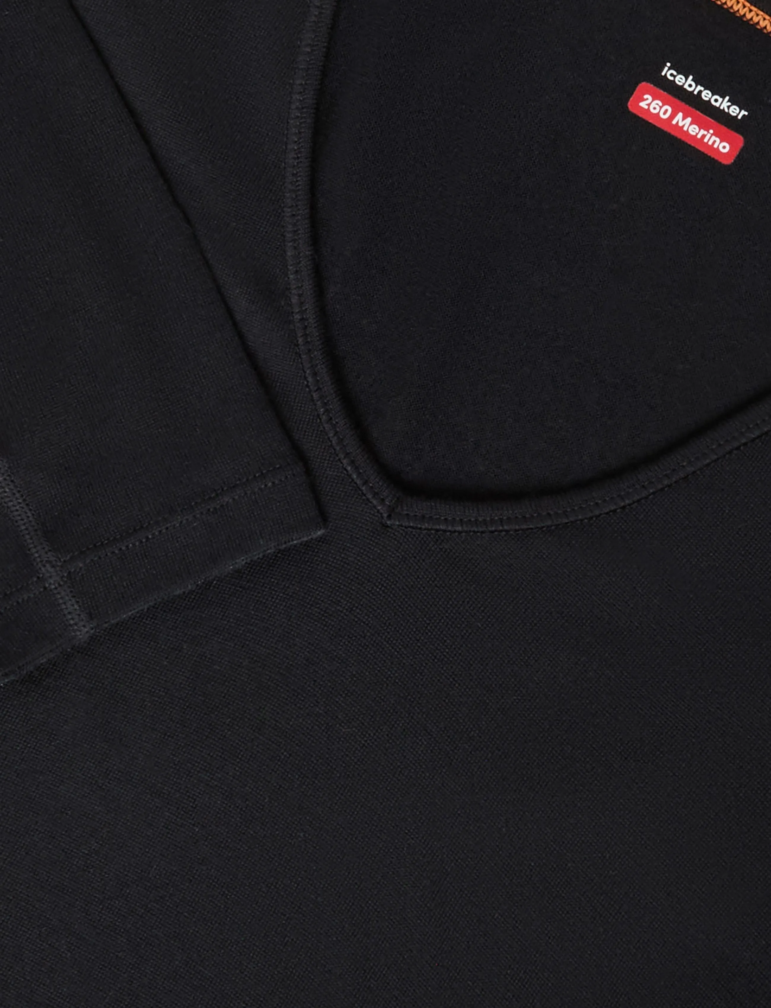 Icebreaker - Women Mer 260 Tech LS V Neck - langærmede t-shirts - black - 2