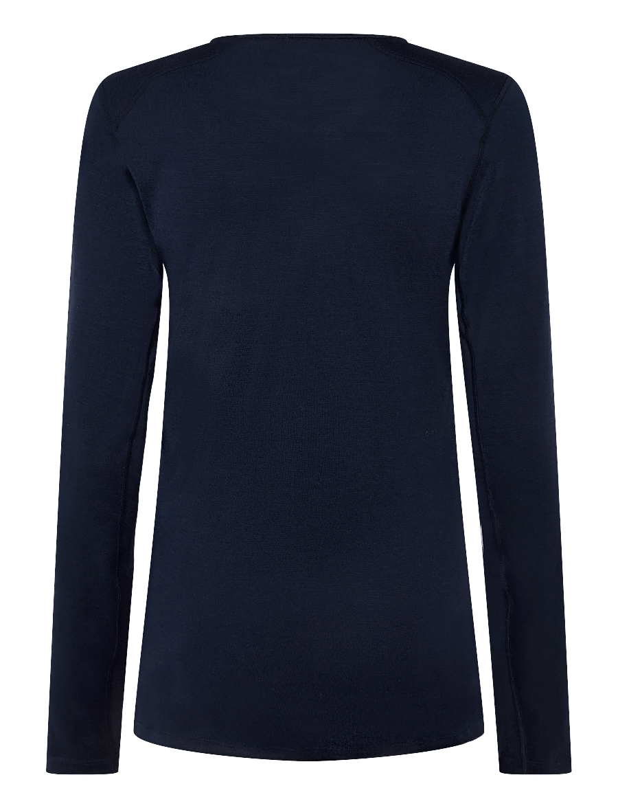 Icebreaker - Women Mer 260 Tech LS V Neck - longsleeved tops - midnight navy - 1