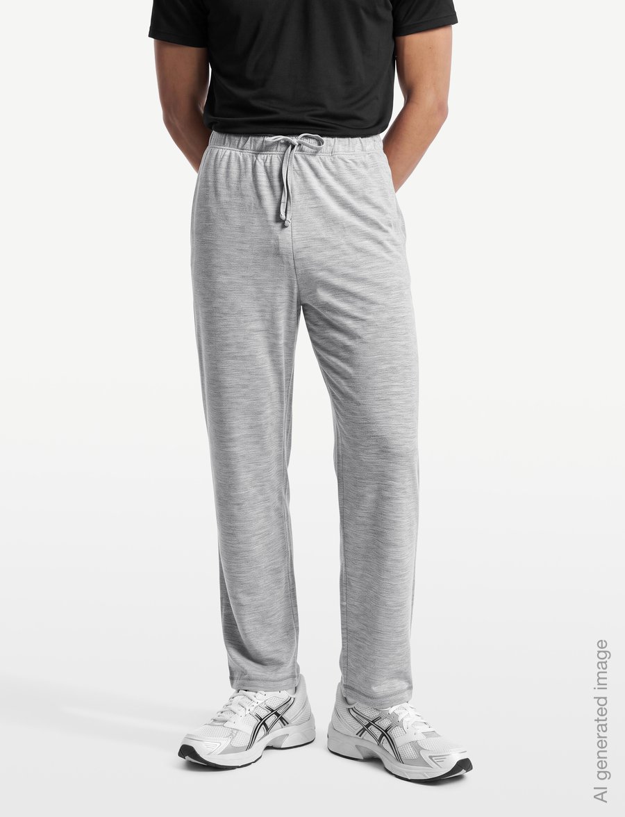 Icebreaker - Men Mer 150 Lodge Pants - sweatpants - metro hthr - 3