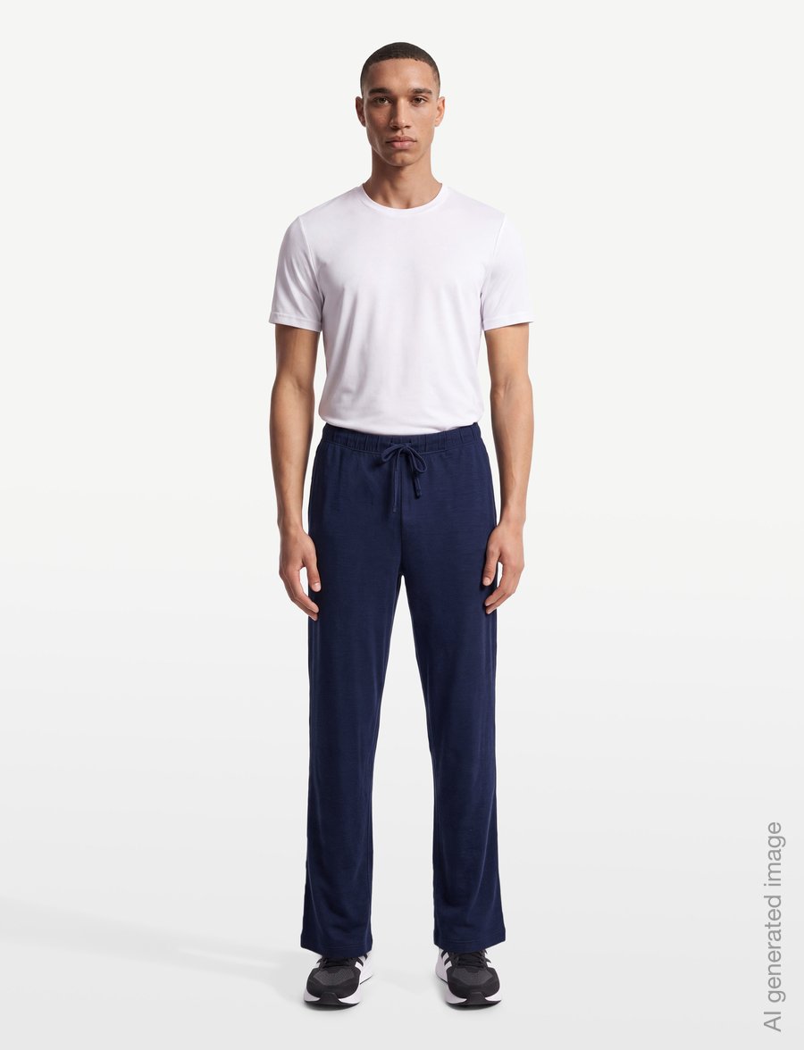 Icebreaker - Men Mer 150 Lodge Pants - hosen - midnight navy - 0