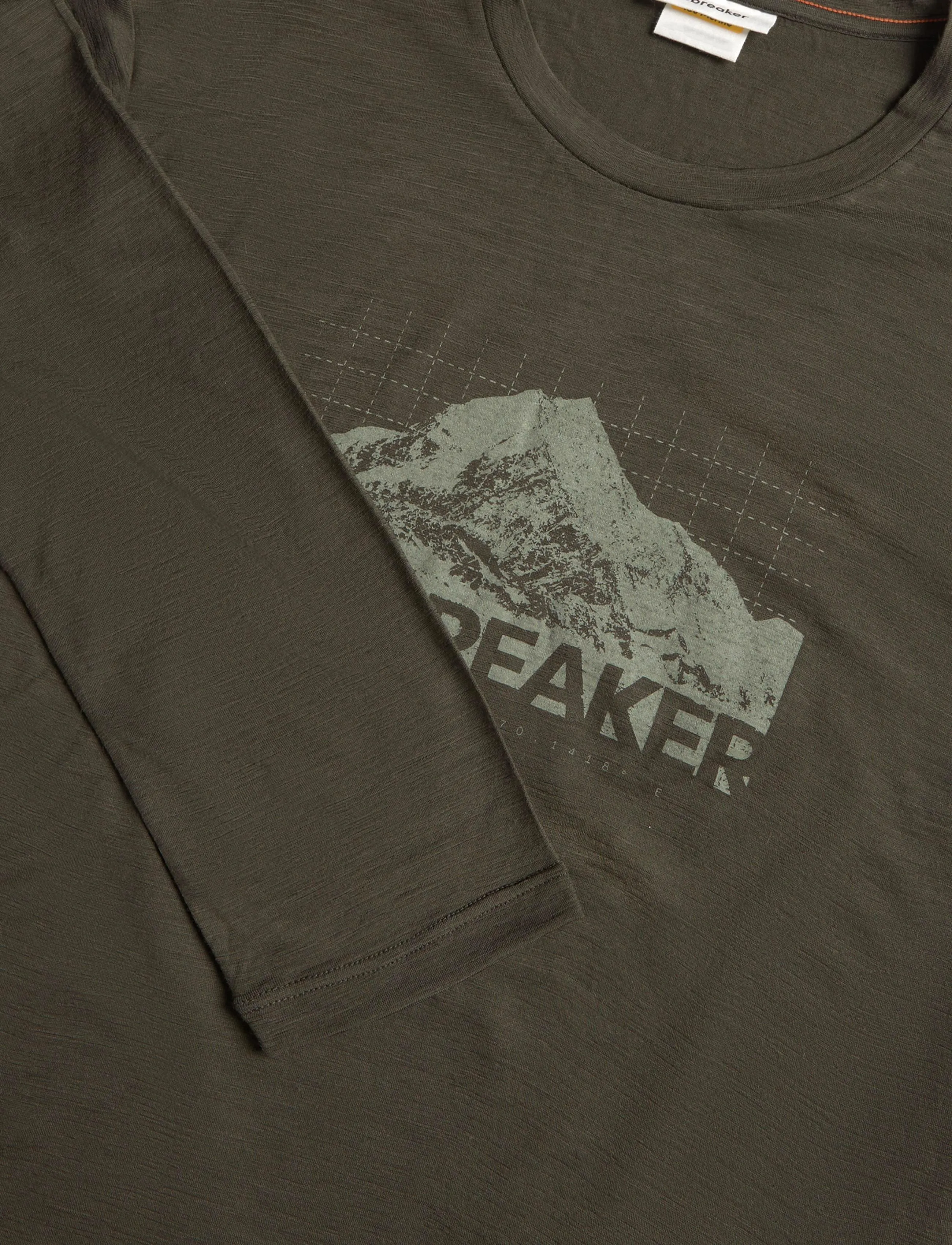 Icebreaker - Men M 150 Tech Lite LS Tee AorakiExplor - longsleeved tops - dk loden - 2