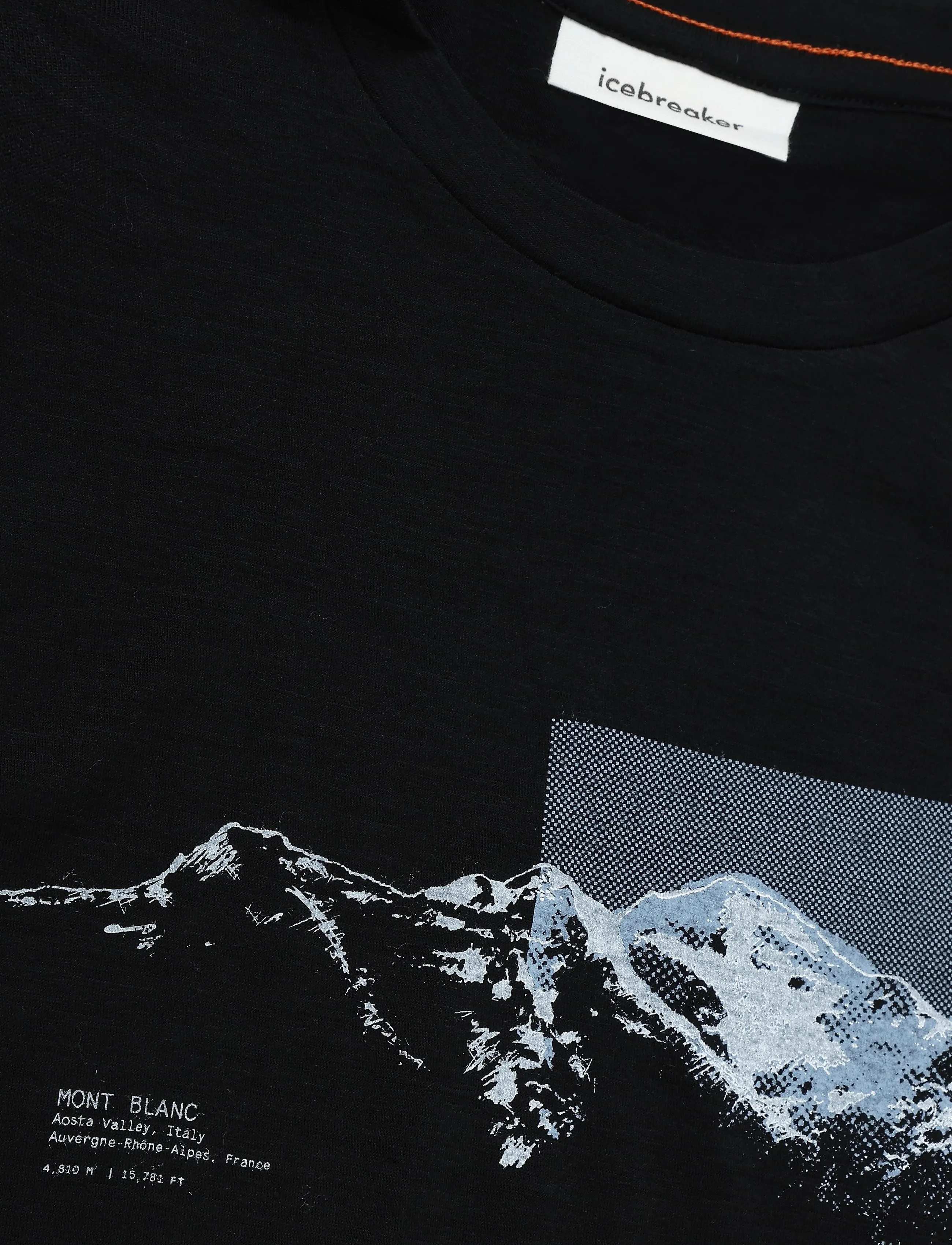 Icebreaker - Men Merino 150 Tech Lite SS Tee Pure Altitude - oberteile & t-shirts - black - 2
