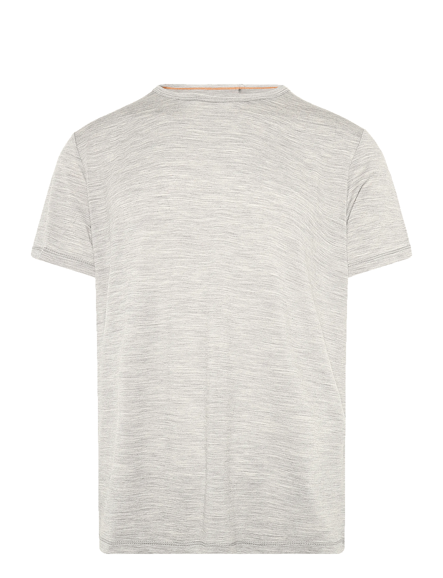 Icebreaker - Men Merino 150 Lodge SS Tee - tops & t-shirts - metro hthr - 0