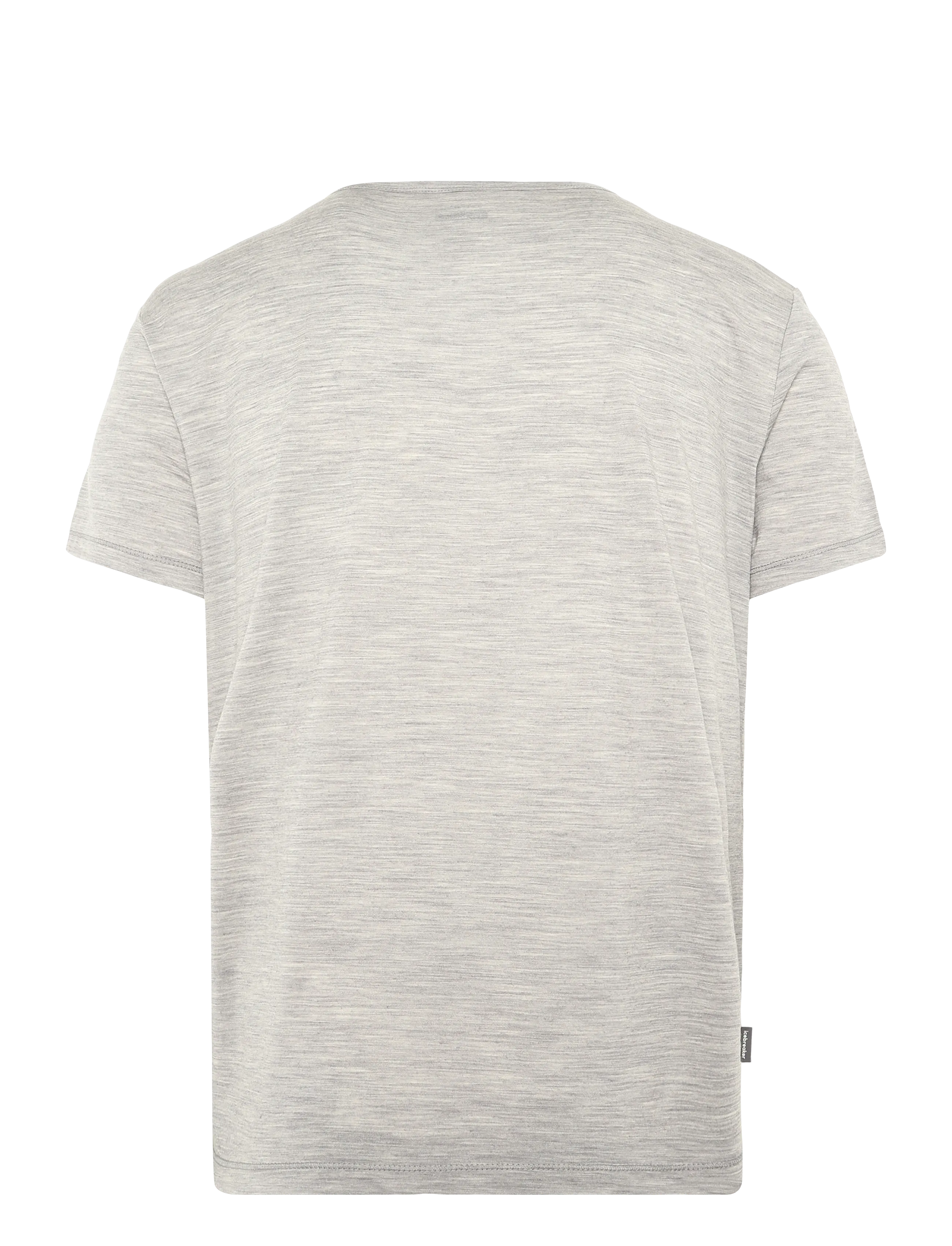 Icebreaker - Men Merino 150 Lodge SS Tee - tops & t-shirts - metro hthr - 1