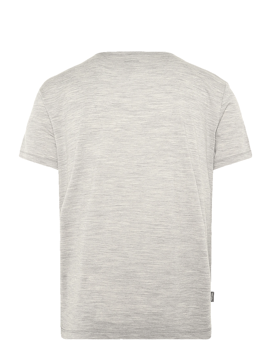 Icebreaker - Men Merino 150 Lodge SS Tee - tops & t-shirts - metro hthr - 1