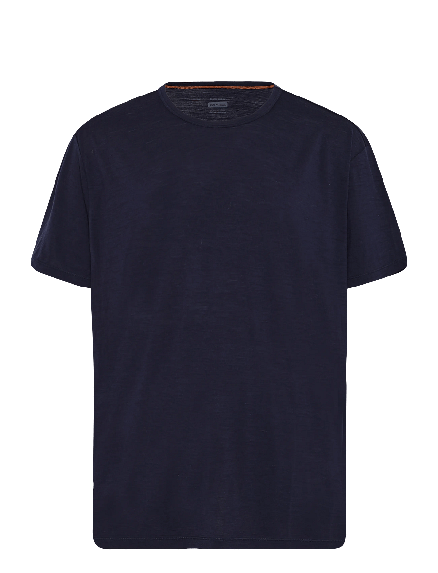 Icebreaker - Men Merino 150 Lodge SS Tee - alussärgid ja t-särgid - midnight navy - 0