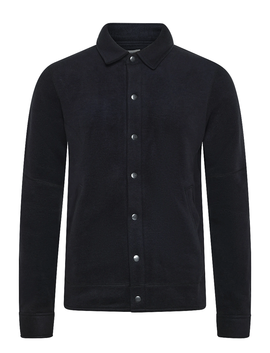 Icebreaker - Men Mer 800 RealF Classic Pile Shacket - casual jackets - black - 0