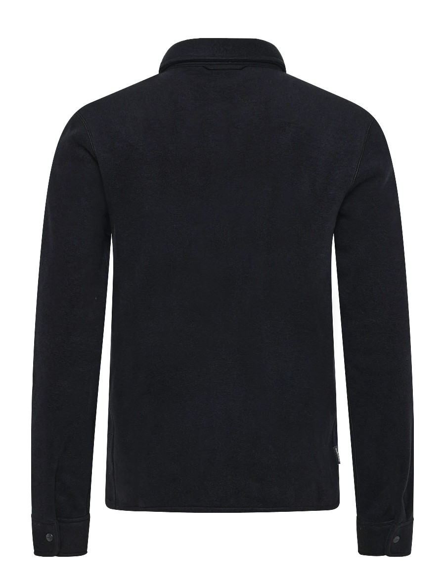 Icebreaker - Men Mer 800 RealF Classic Pile Shacket - casual jackets - black - 1