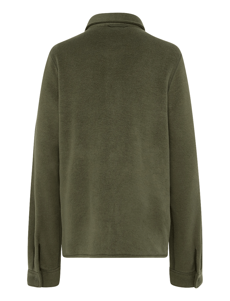 Icebreaker - Men Mer 800 RealF Classic Pile Shacket - freizeitjacken - dk loden - 1