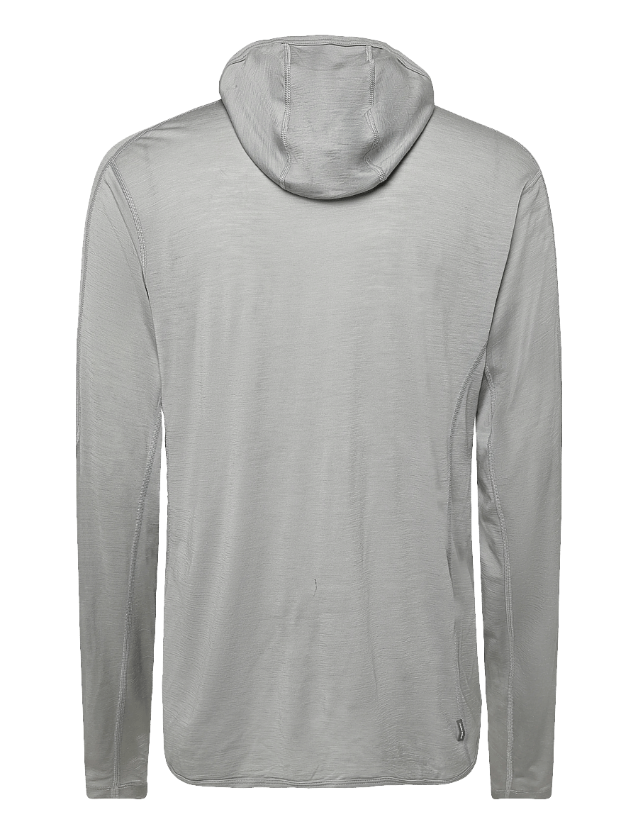 Icebreaker - M 150 MerinoFine Ace LS Zip Hoodie - sweatshirts - proto grey - 1