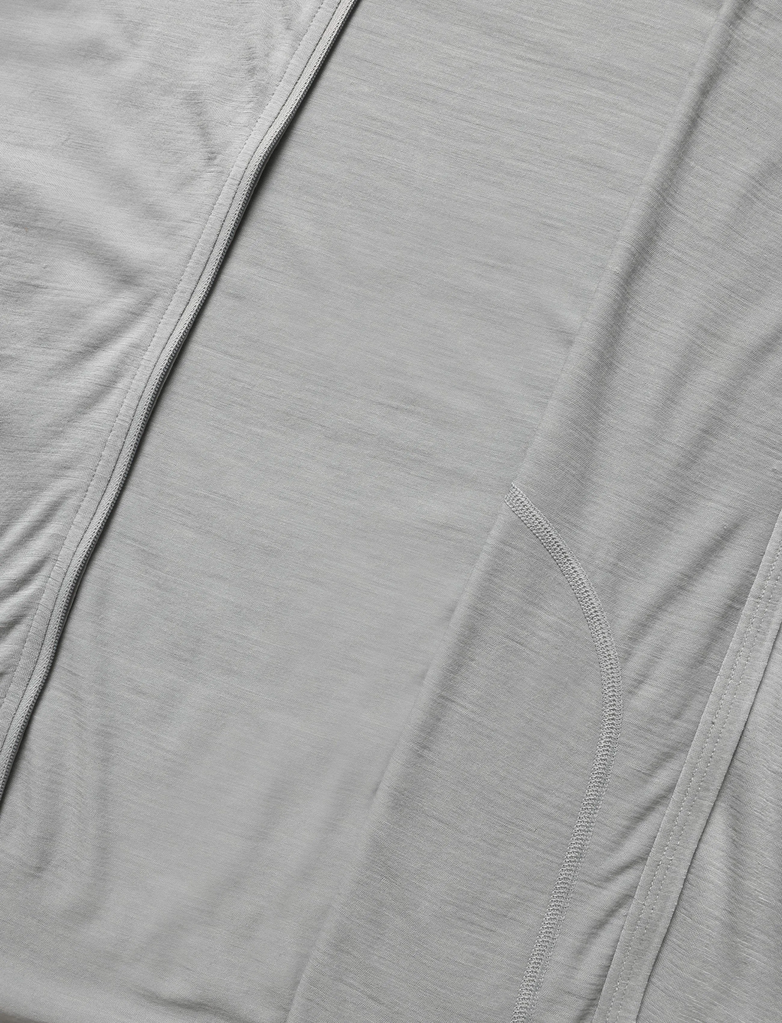 Icebreaker - M 150 MerinoFine Ace LS Zip Hoodie - sweatshirts - proto grey - 4