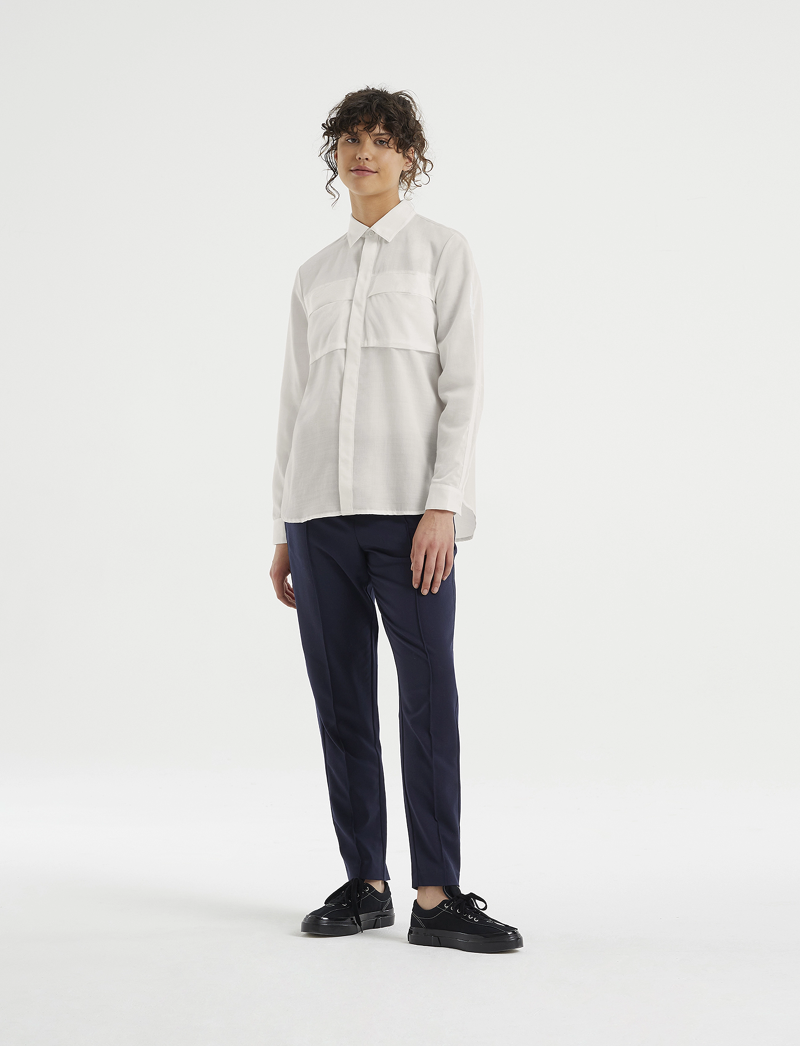 Icebreaker - W Merino Natural Blend Overshirt - enamel - 2