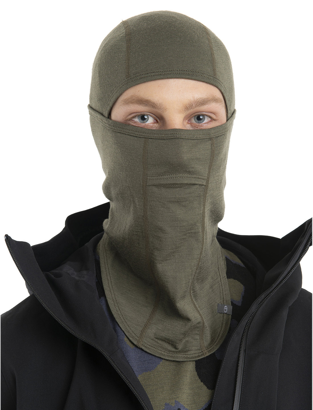 Icebreaker - U Oasis Balaclava - halstørklæder - black - 0