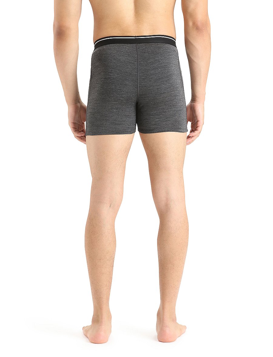 Icebreaker - M Anatomica Boxers - boxers - jet hthr-011 - 3