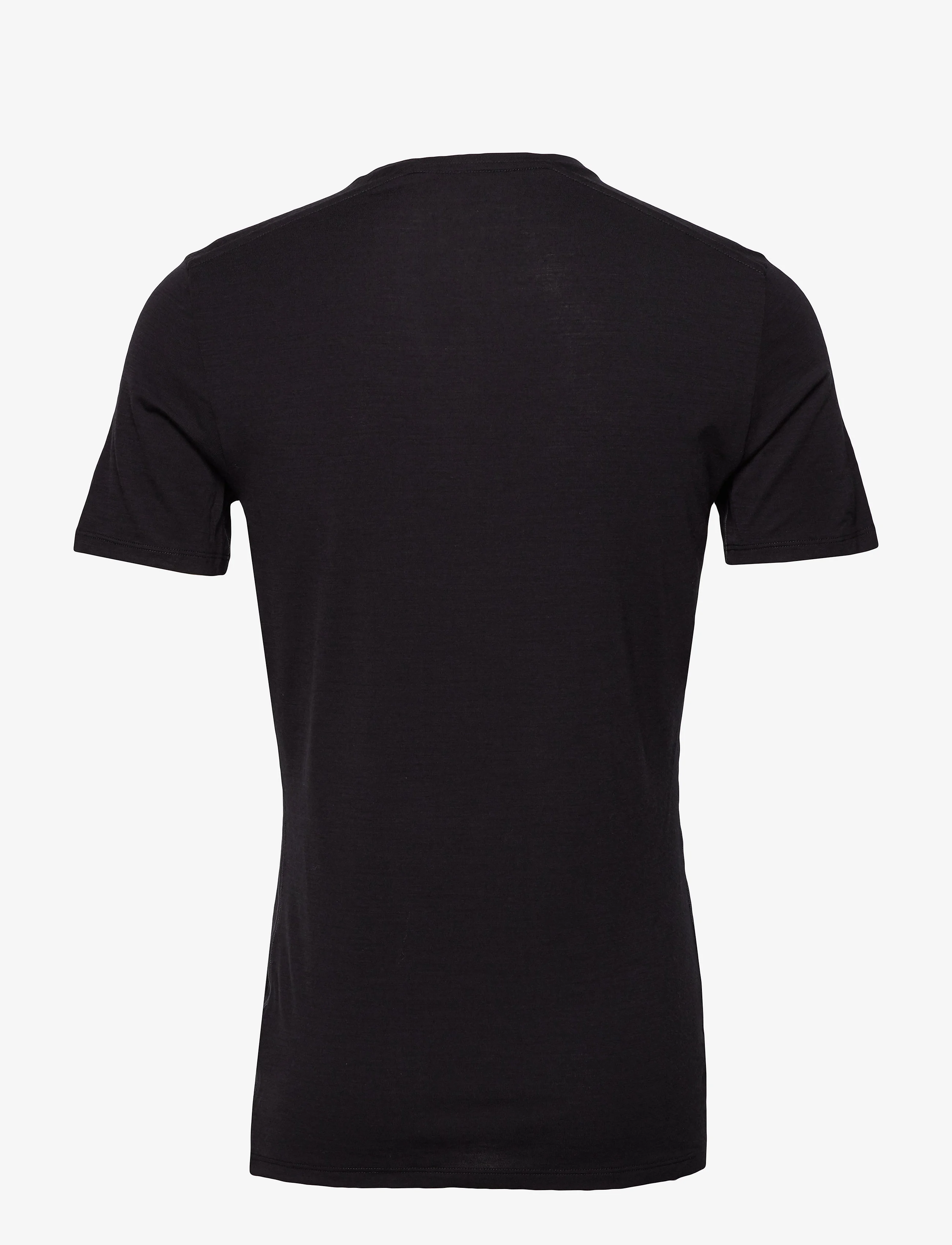 Icebreaker - Men Merino 150 Anatomica SS Crewe - t-shirts - black - 2