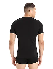 Icebreaker - Men Anatomica SS Crewe - t-shirts - black/monsoon - 3