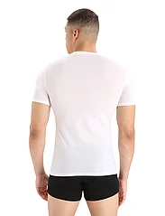 Icebreaker - Men Anatomica SS Crewe - short-sleeved t-shirts - snow-104 - 3