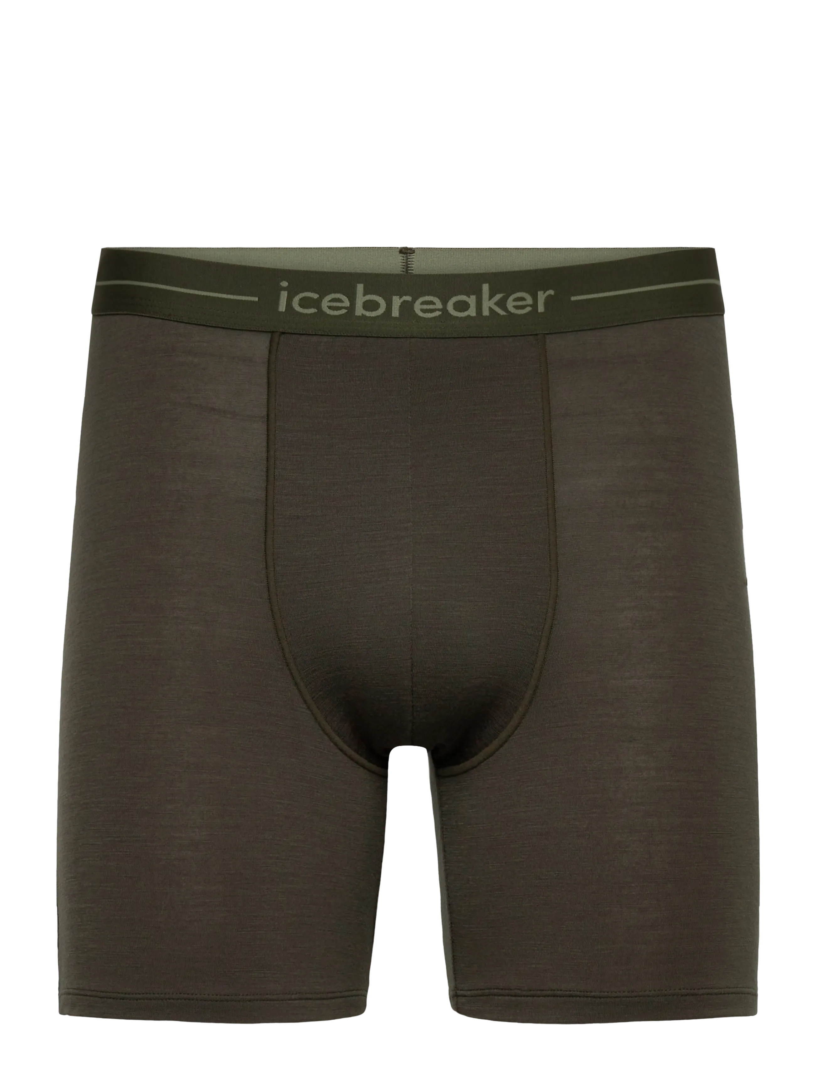 Icebreaker Men Merino 150 Anatomica Long Boxers, S, Underwear, Khakigrün - Männerswear