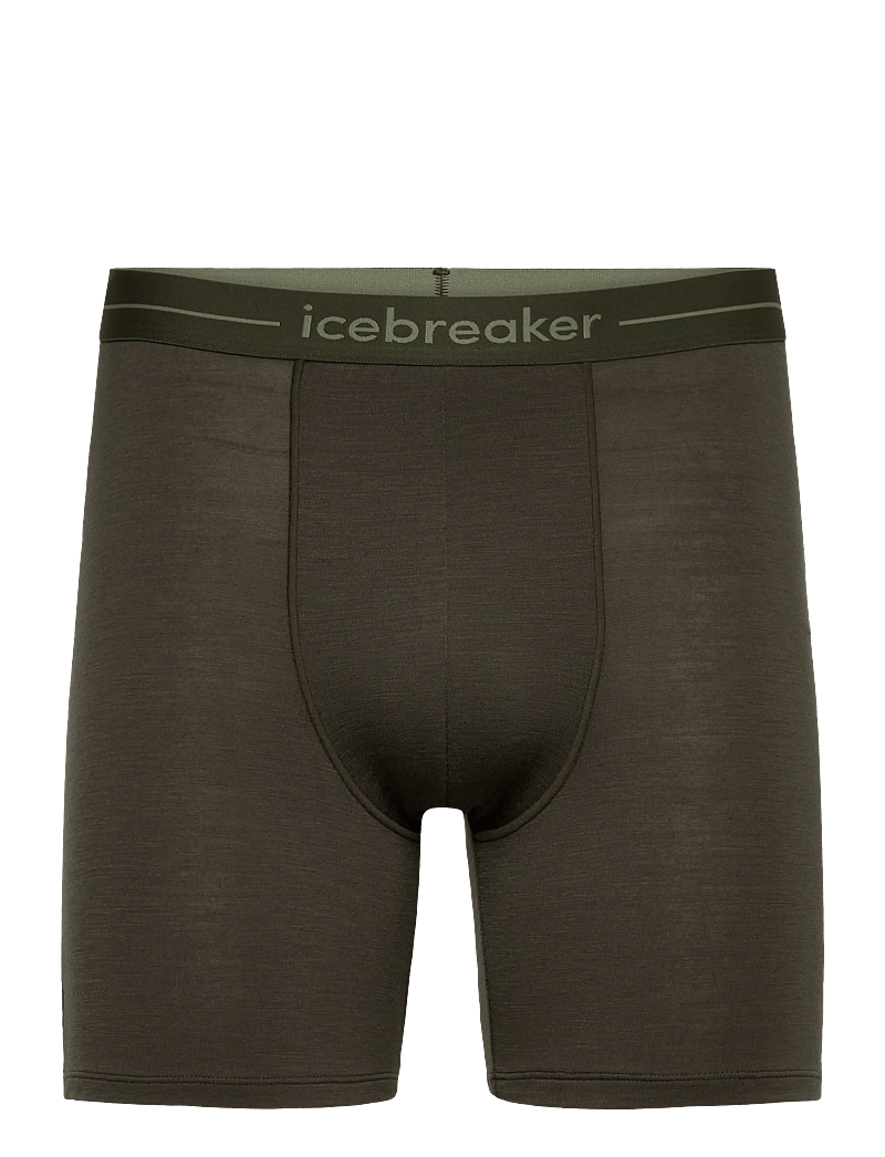 Icebreaker - M Anatomica Long Boxers - boxerkalsonger - dk loden - 0