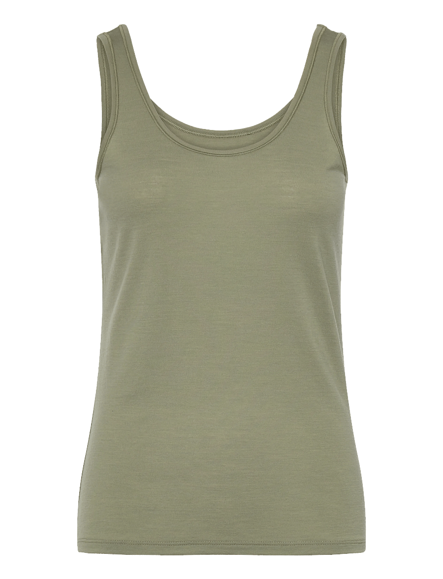 Icebreaker - Women Merino 150 Siren Tank - Õlapaeltega pluusid - lichen - 0