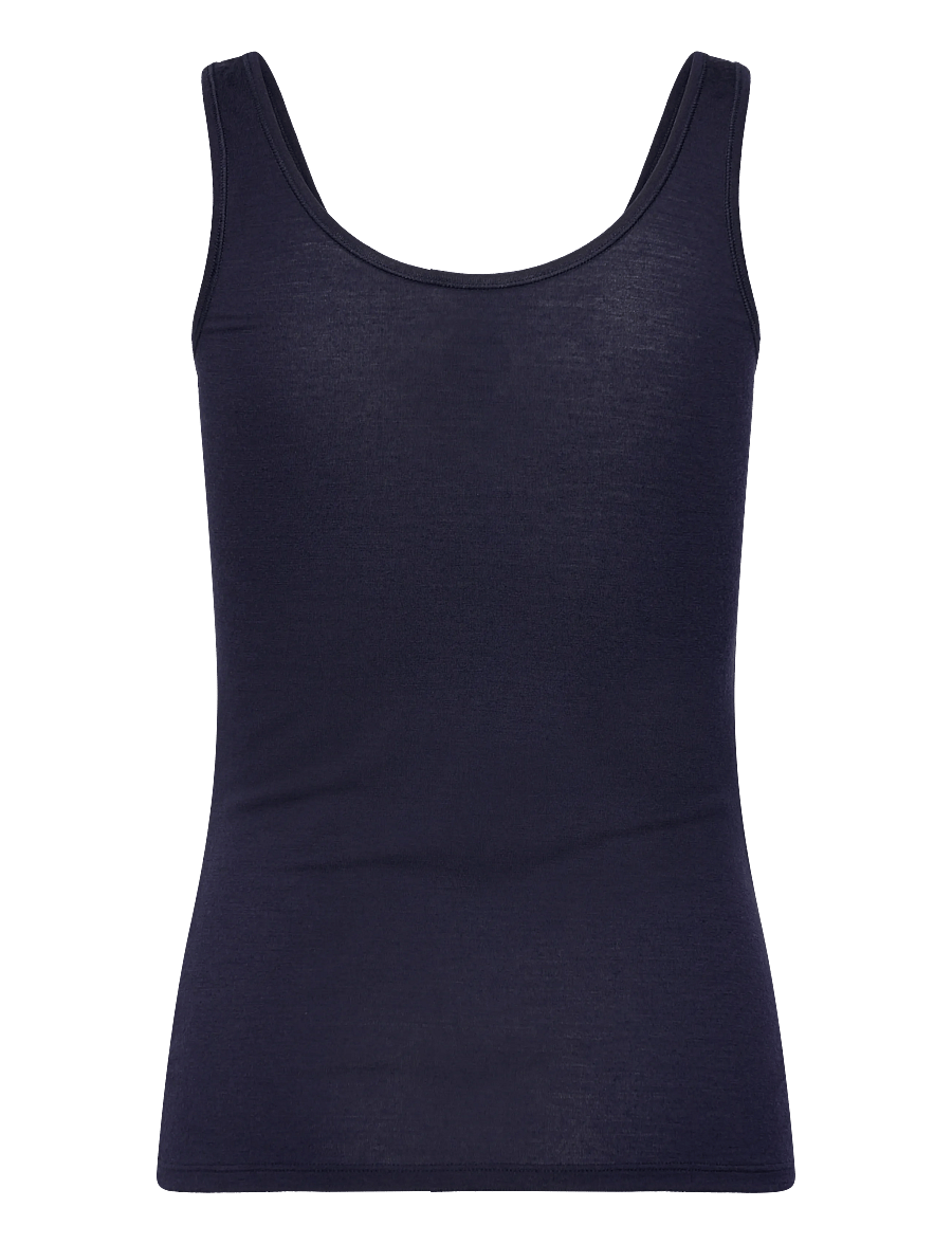 Icebreaker - Women Merino 150 Siren Tank - toppar & t-shirts - midnight navy - 1