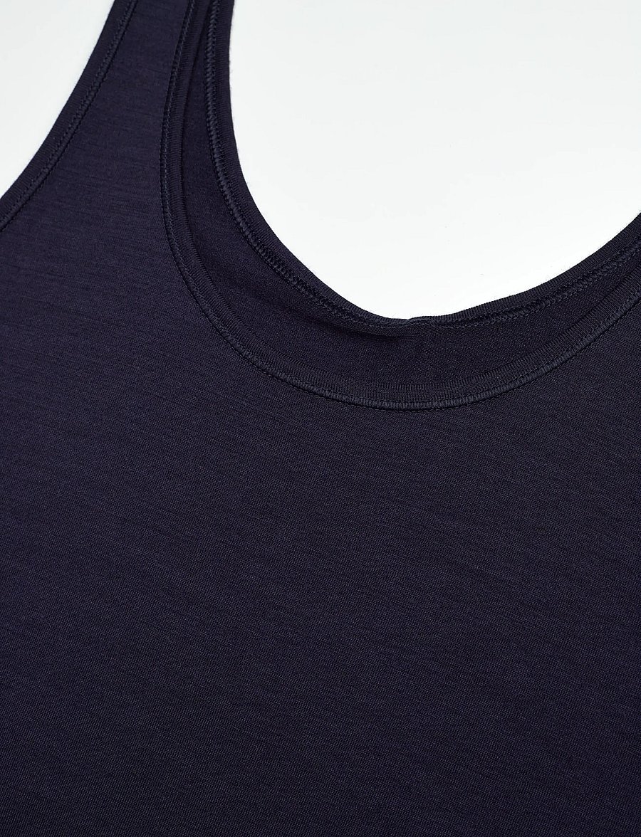 Icebreaker - Women Merino 150 Siren Tank - toppar & t-shirts - midnight navy - 2