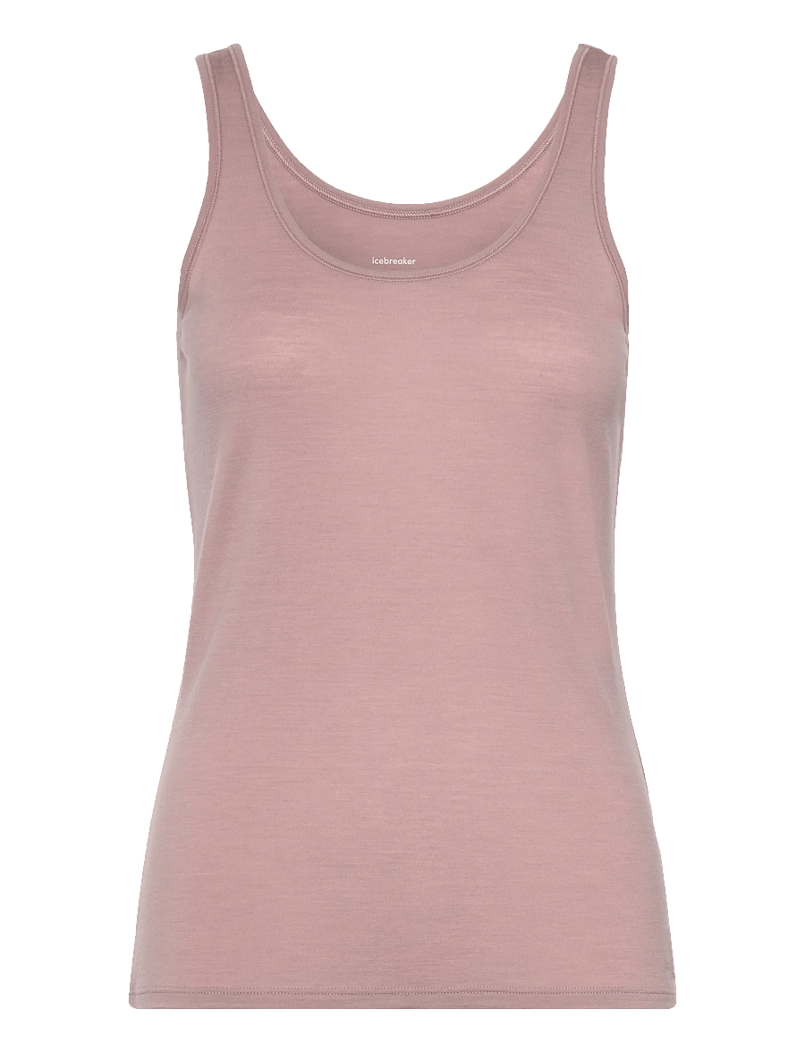 Icebreaker - Women Merino 150 Siren Tank - tank tops - pink quartz - 0