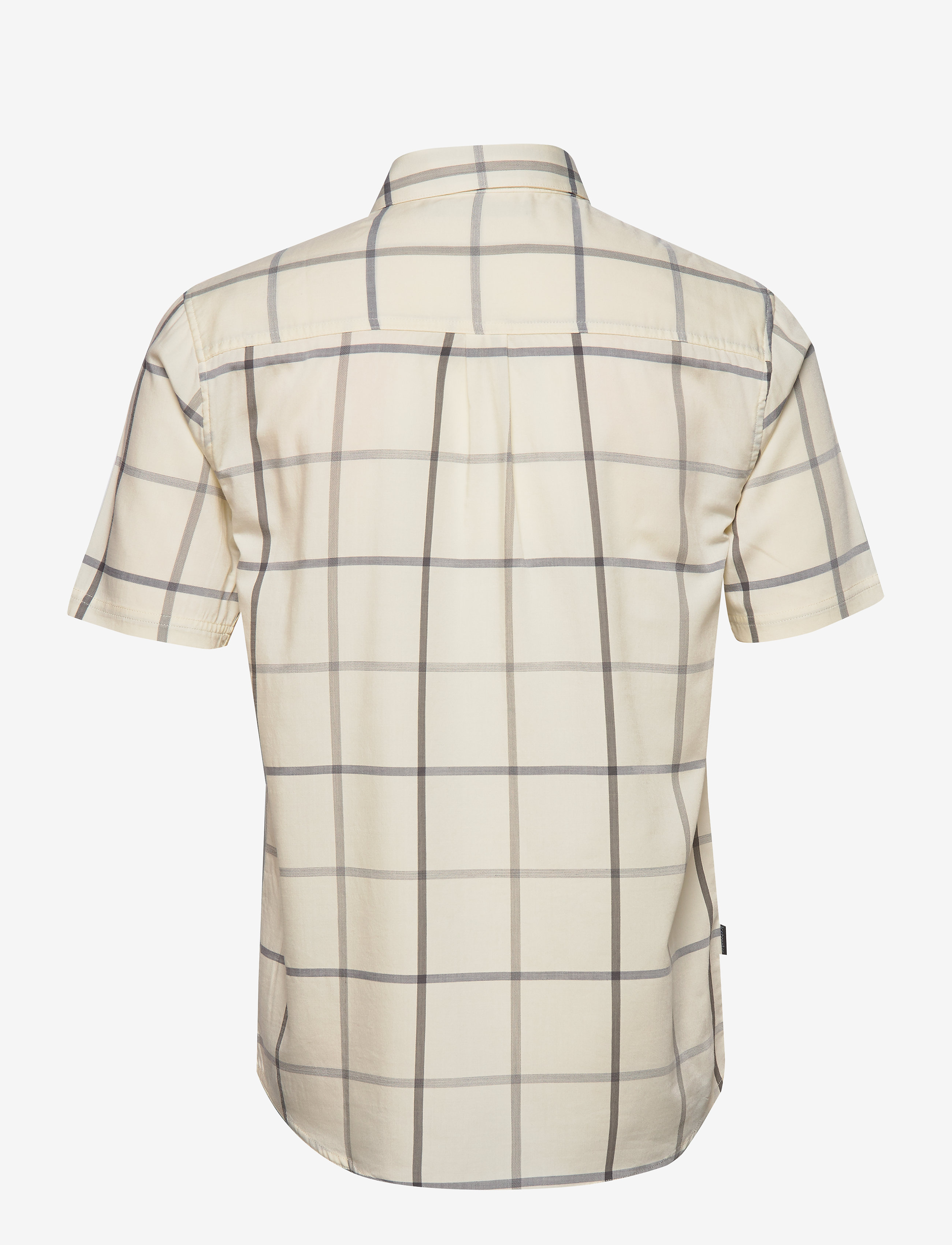 Icebreaker - Mens Compass SS Shirt - snow/timberwolf/plaid - 1
