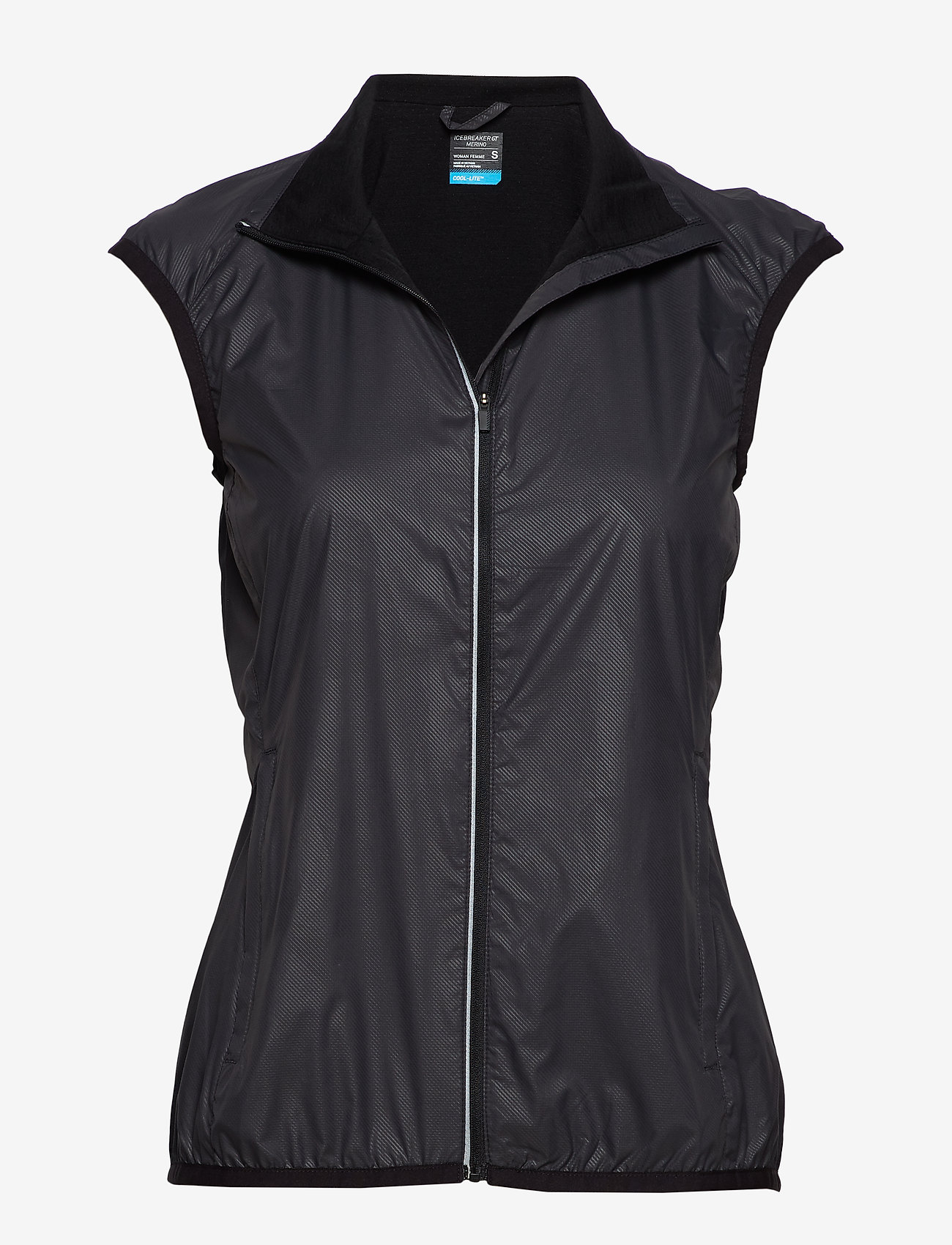 Icebreaker - Wmns Rush Vest - black/embossed - 0