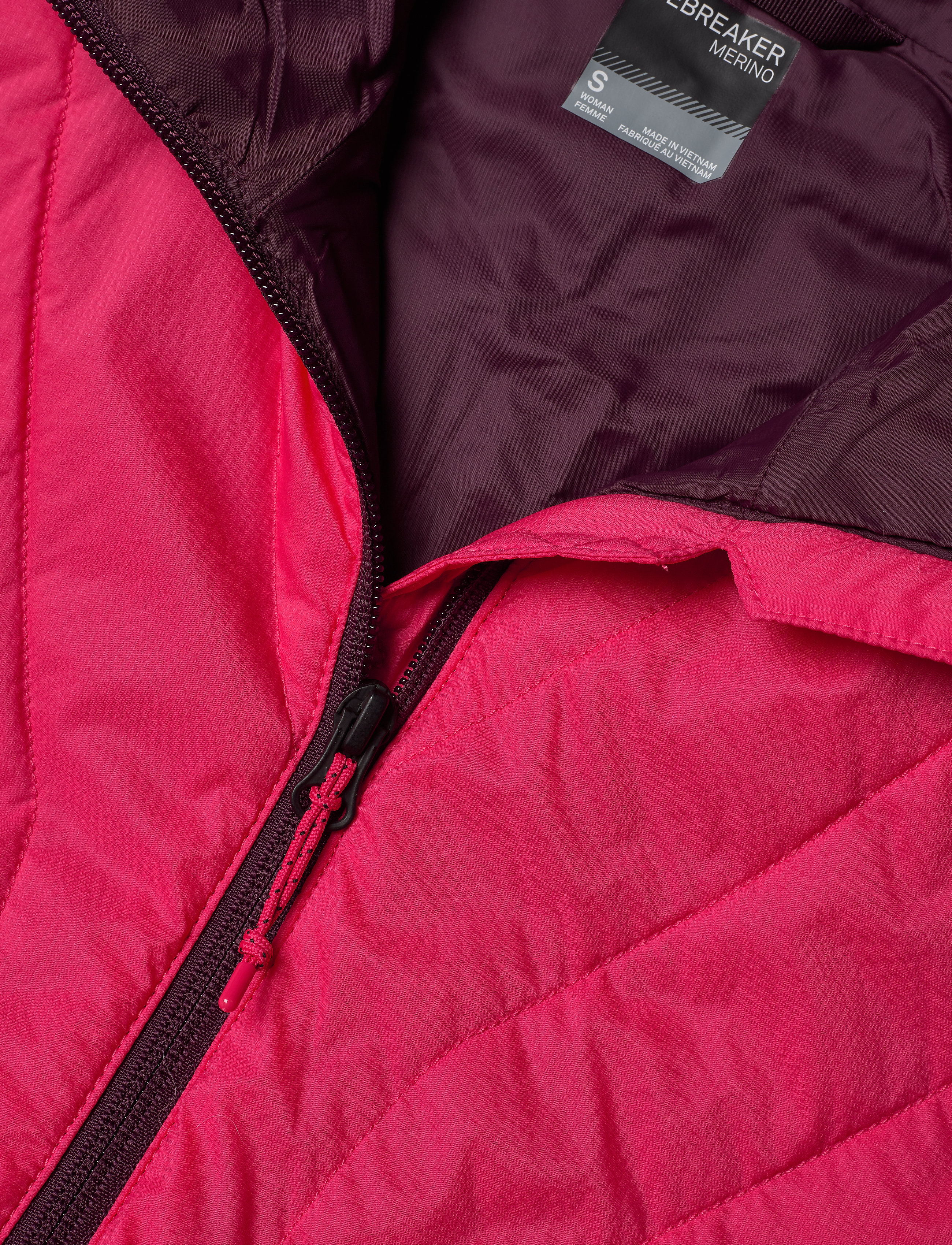 Icebreaker - Wmns Hyperia Lite Hybrid Vest - prism/velvet - 3