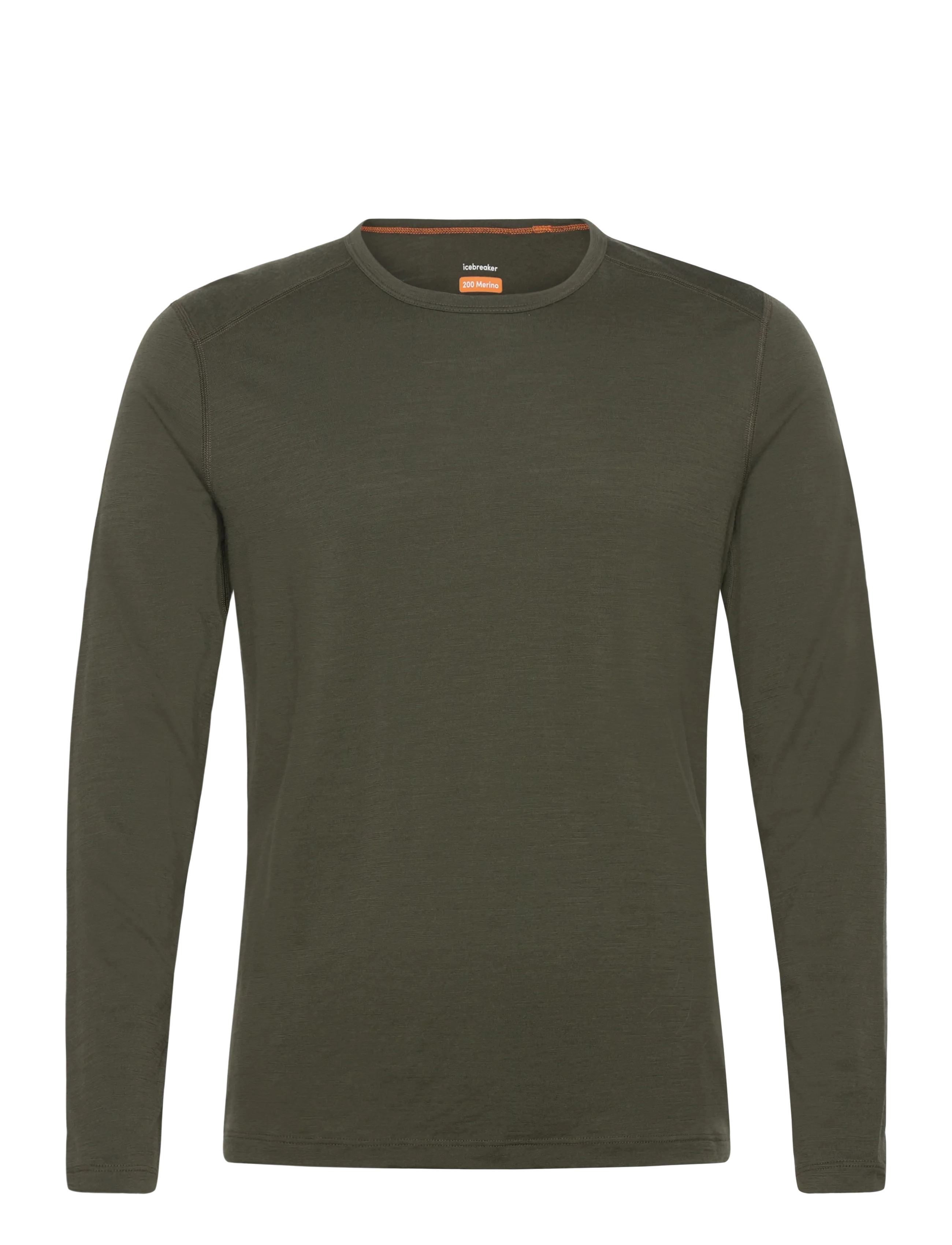 Icebreaker M 200 Oasis LS Crewe - Icebreaker - DK LODEN / khaki/green