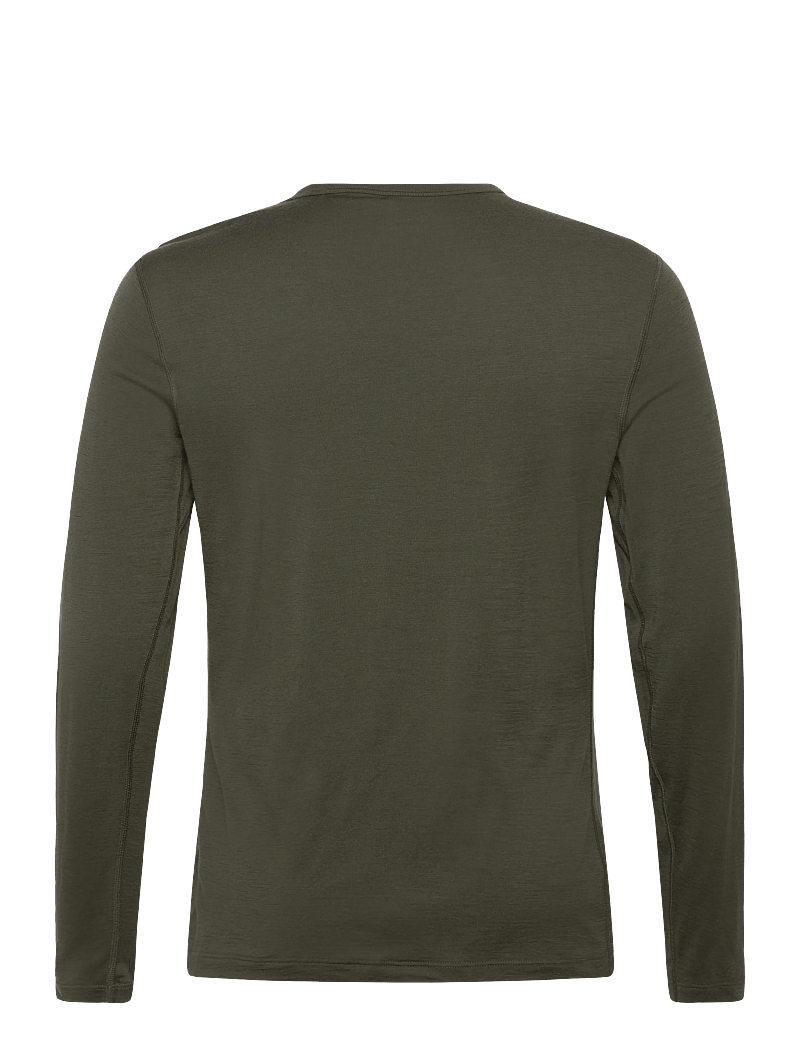 Icebreaker - M 200 Oasis LS Crewe - baselayer overdele - dk loden - 1