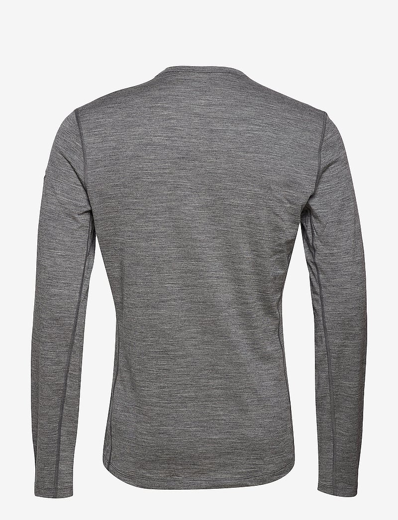 Icebreaker - M 200 Oasis LS Crewe - baselayer overdele - gritstone hthr-013 - 2